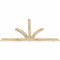 Ekena Millwork Richland Rough Sawn Timber Gable Bracket, Douglas Fir, 84"W x 45"H x 2"D x 4"F, 13/12 Pitch GBW084X45X0204RIC00RDF - alternate 5